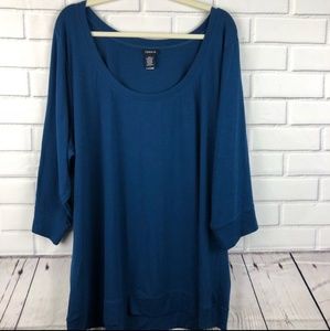 Blue Torrid Top